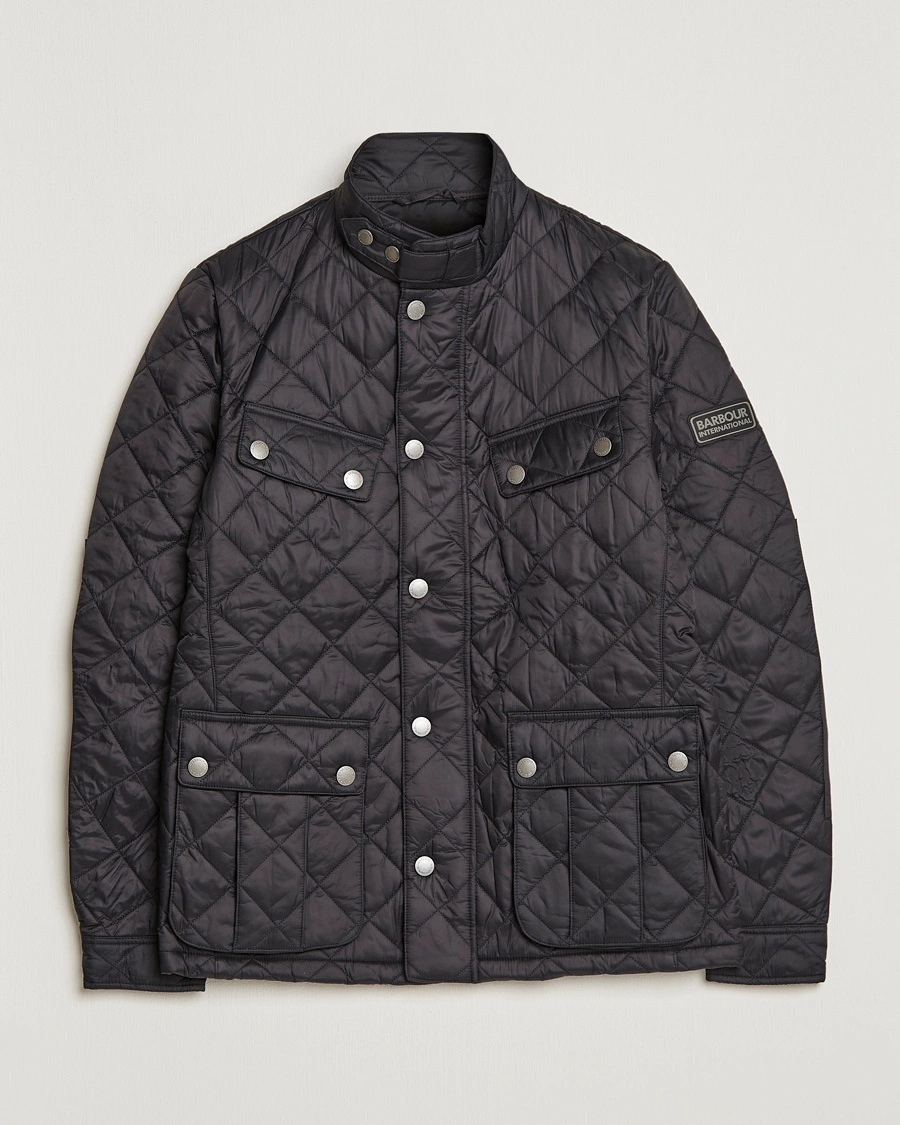 Barbour International Ariel Quilted Jacket Black – Svart