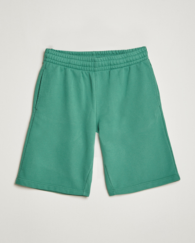Herr | Mjukisshorts | Maison Kitsuné | Crest Jog Shorts Tropical Green