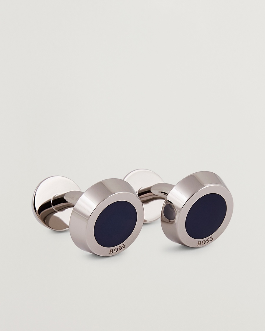 Herr | Black Tie | BOSS BLACK | Simony Cufflink Navy