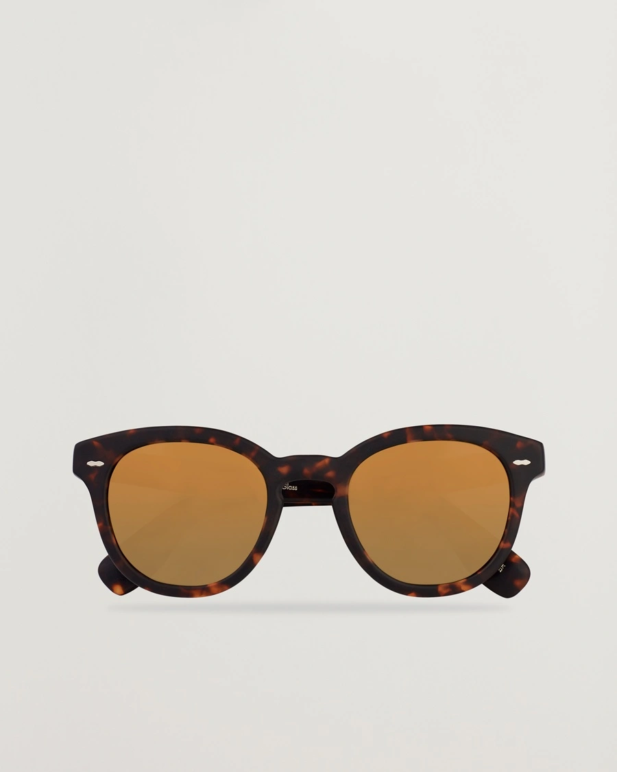 Herr | D-formade solglasögon | Oliver Peoples | Cary Grant Sunglasses Semi Matte Tortoise