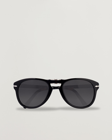 Herr | D-formade solglasögon | Persol | 0PO0714 Steve McQueen Sunglasses Black
