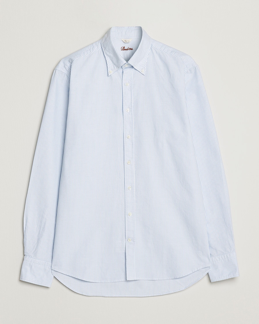 Herr | Gåvor | Stenströms | Fitted Body Oxford Shirt Blue/White