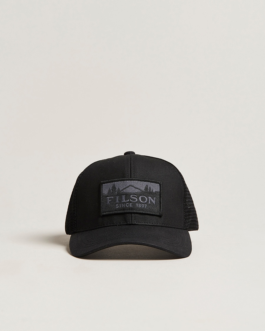 Filson Logger Mesh Cap Black – Svart