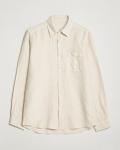 Herr | A Day's March | A Day's March | Abu Linen Shirt Sand