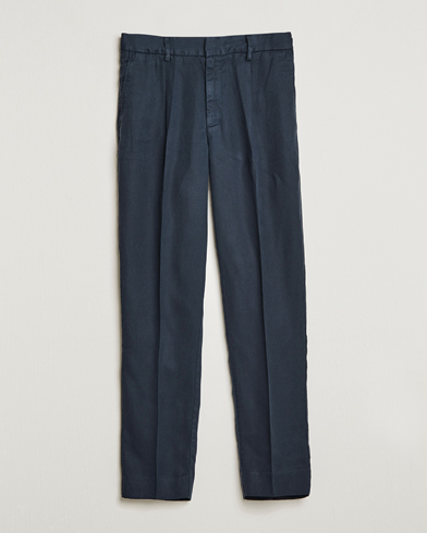 Herr | A Day's March | A Day's March | Smart Trouser Tencel  Navy