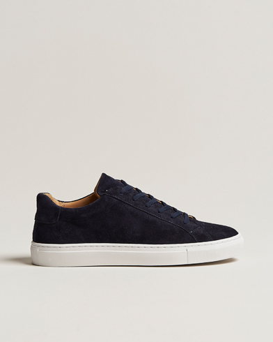 Herr | A Day's March | A Day's March | Marching Suede Sneaker Navy