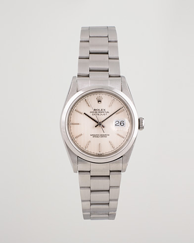 Herr | Pre-Owned & Vintage Watches | Rolex Pre-Owned | Datejust 16200 Oyster Perpetual Steel White
