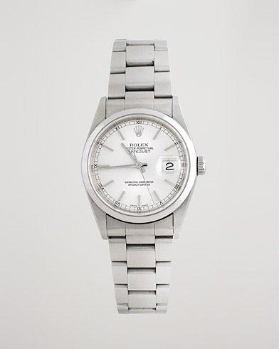 Herr | Pre-Owned & Vintage Watches | Rolex Pre-Owned | Datejust 16200 Oyster Perpetual Steel Silver