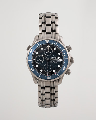 Herr | Pre-Owned & Vintage Watches | Omega Pre-Owned | Seamaster Diver 300M Chrono 2298.80.00 Titan Blue