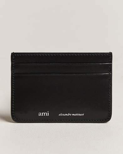 Herr | Korthållare | AMI | Leather Card Holder Black