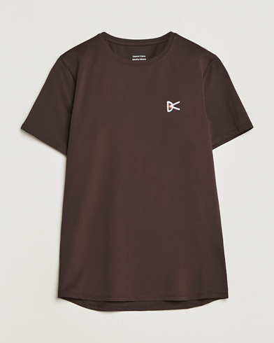 Herr | Nya varumärken | District Vision | Deva-Tech Short Sleeve T-Shirt Cacao