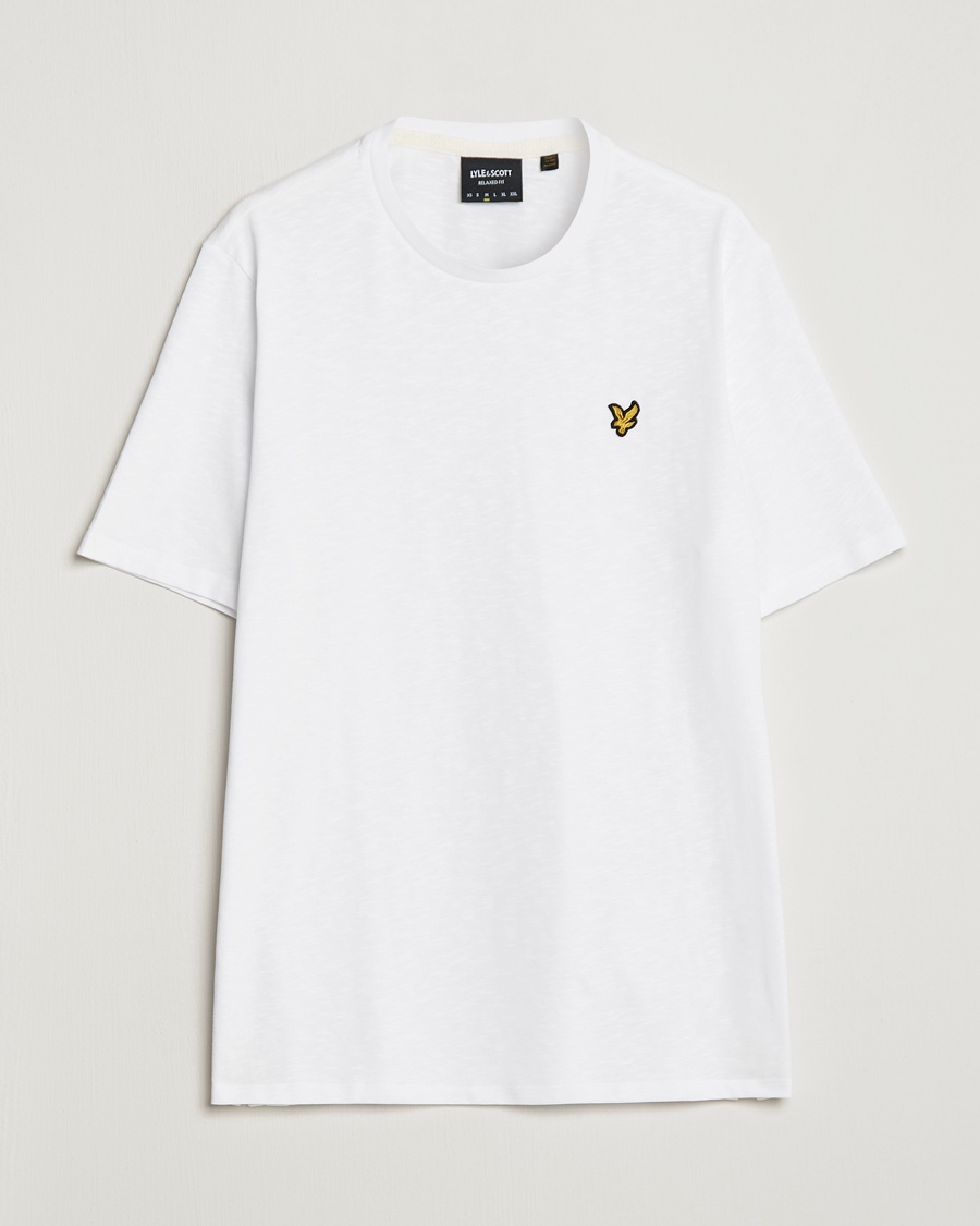 Herr | | Lyle & Scott | Slub T-Shirt White