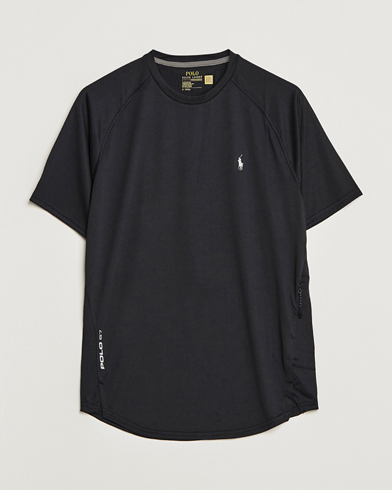 Herr | Svarta t-shirts | Polo Ralph Lauren | Performance Jersey Crew Neck T-Shirt Black