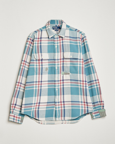 Herr | Skjortjackor | Polo Ralph Lauren | Outdor Flannel Checked Shirt Jacket Multi