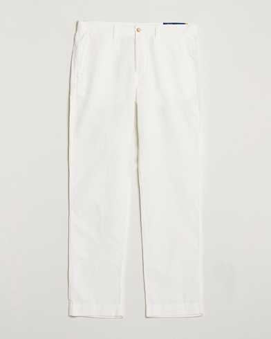 Herr | Chinos | Polo Ralph Lauren | Cotton/Linen Bedford Chinos Deckwash White