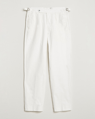 Herr | Byxor | Polo Ralph Lauren | Rustic Twill Officer Trousers Deckwash White