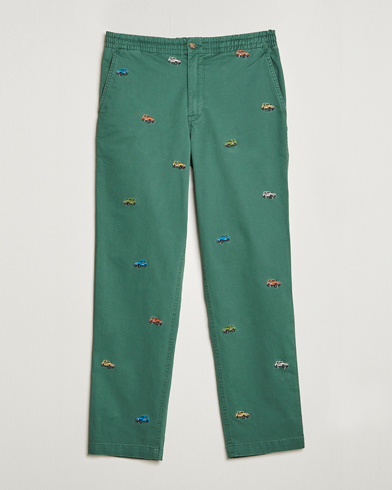 Herr | Drawstringbyxor | Polo Ralph Lauren | Prepster Twill Printed Jeeps Pants Washed Forest