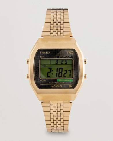 Herr | Stållänk | Timex | T80 Stainless Steel 36mm  Gold