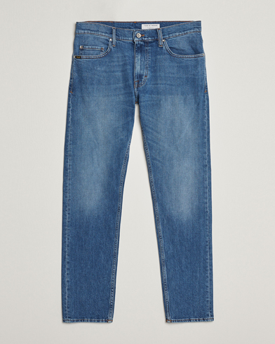 Herr | Jeans | Tiger of Sweden | Pistolero Stretch Cotton Jeans Light Blue