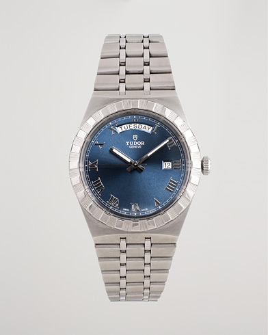 Herr | Pre-Owned & Vintage Watches | Tudor Pre-Owned | Royal Date Day 28600-91060 Steel Blue
