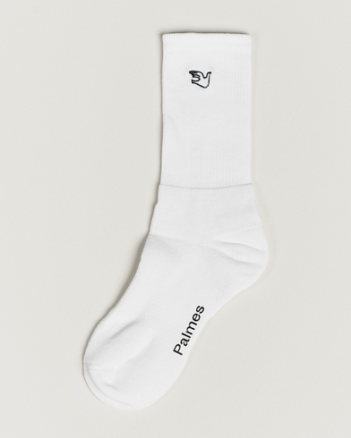 Herr |  | Palmes | Mid Socks 2-pack White