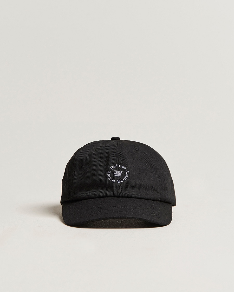  Circle 6-Panel Cap Black