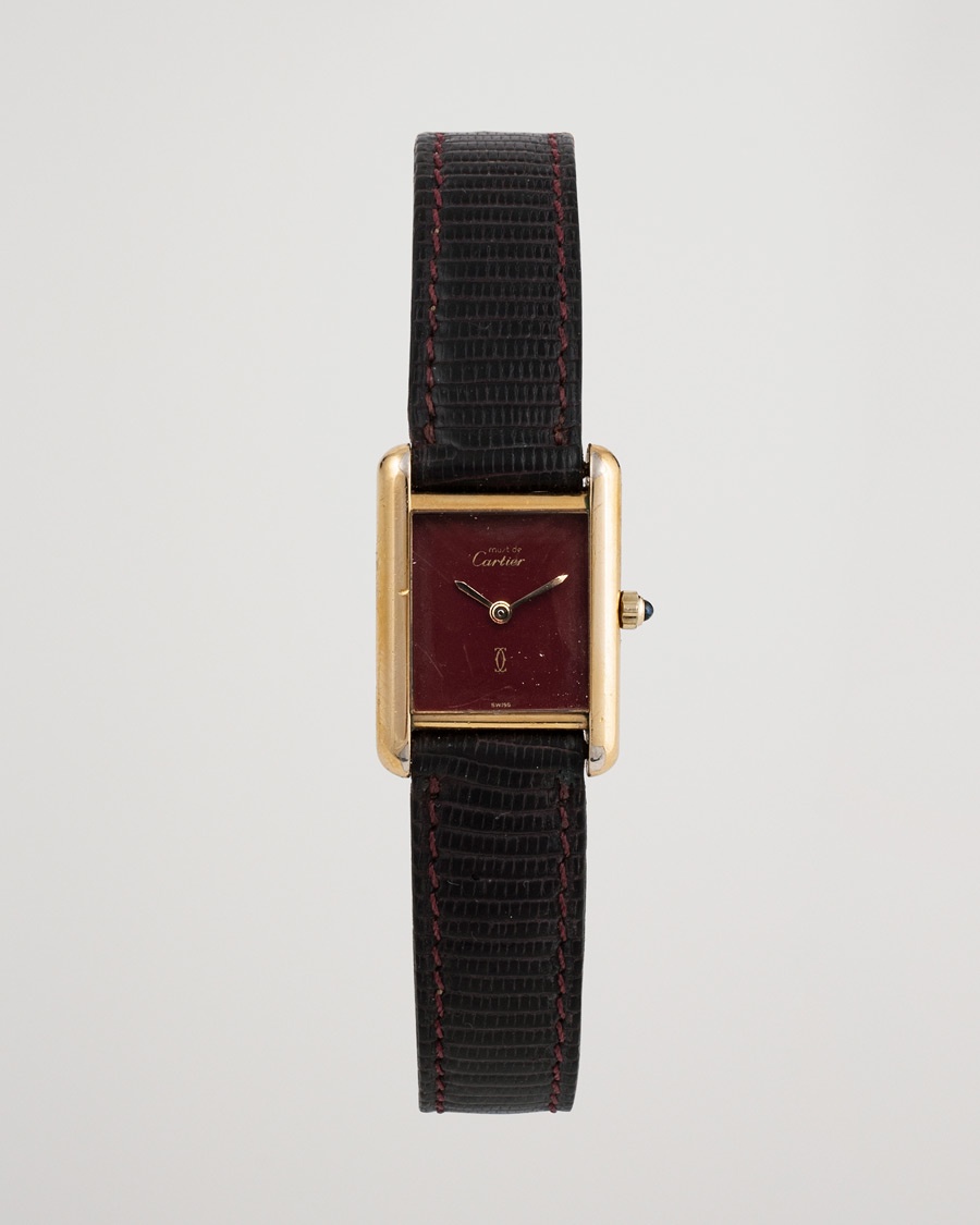 Cartier Pre-Owned Must de Cartier Tank Gold Brown – Brun