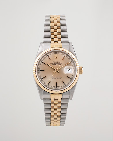 Herr | Pre-Owned & Vintage Watches | Rolex Pre-Owned | Datejust 16233 Oyster Perpetual Steel/Gold Gold