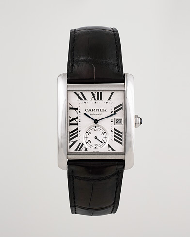 Herr | Pre-Owned & Vintage Watches | Cartier Pre-Owned | Tank MC W533003 Steel White