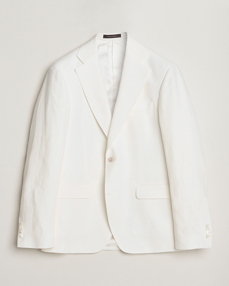  Fogerty Linen Blazer White