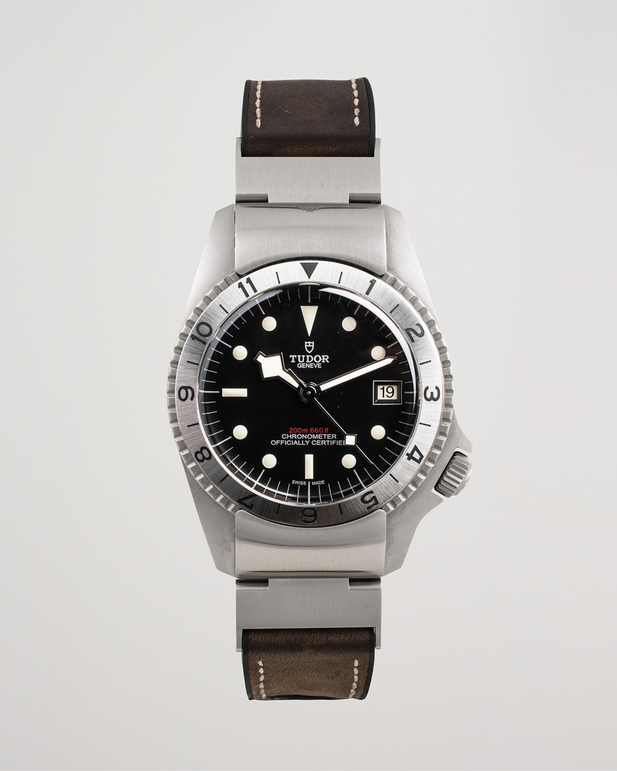Tudor Pre-Owned Black Bay PO1 70150 Steel Black – Svart