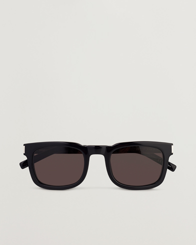 Herr | Fyrkantiga solglasögon | Saint Laurent | SL 581 Sunglasses Black/Silver