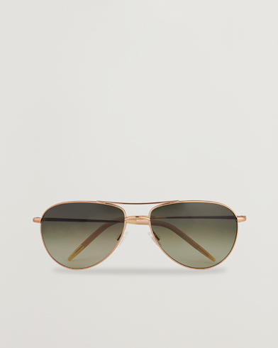 Herr | Pilotsolglasögon | Oliver Peoples | Benedict Sunglasses Rose Gold