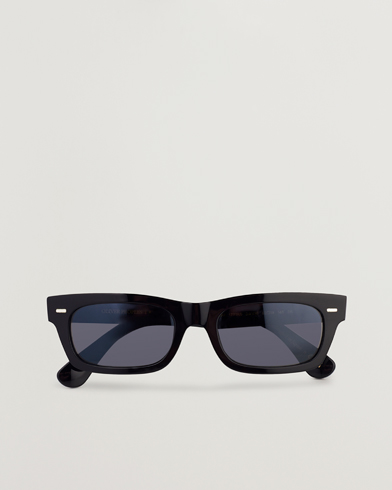 Herr | Runda solglasögon | Oliver Peoples | Davri Sunglasses Black