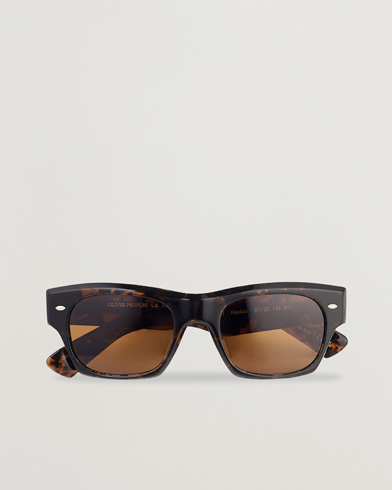Herr | Fyrkantiga solglasögon | Oliver Peoples | Kasdan Sunglasses Walnut