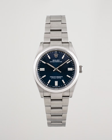 Herr | Tidigare sålda | Rolex Pre-Owned | Oyster Perpetual 36 126000 Steel Blue
