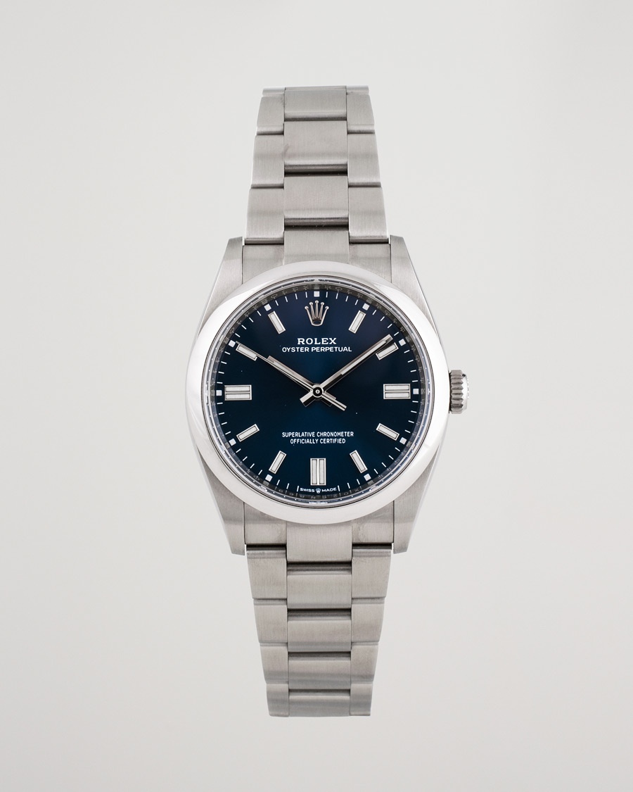 Rolex Pre-Owned Oyster Perpetual 36 126000 Steel Blue – Blå