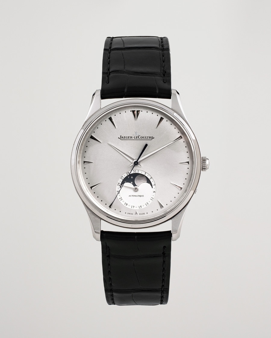 Begagnad | | Jaeger-LeCoultre Pre-Owned | Master Ultra Thin Moon39 176.8.64S Steel Silver