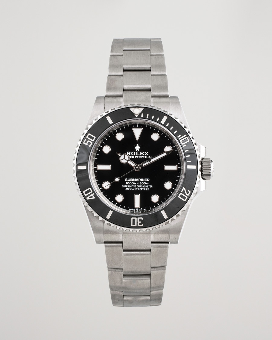  Submariner 124060 Oyster Perpetual Steel Black