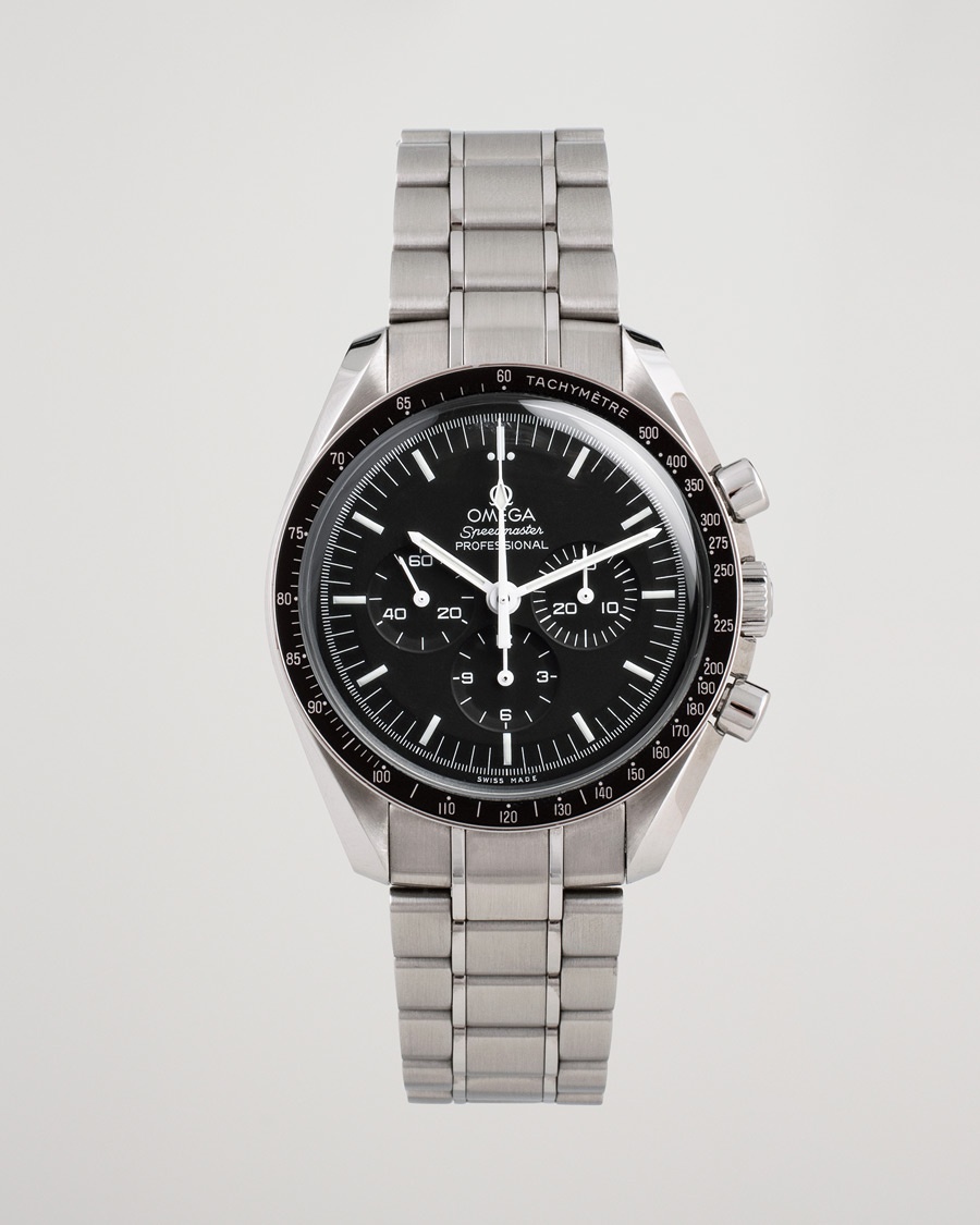 Omega Pre-Owned Speedmaster Moonwatch PRO 005 Steel Black – Svart