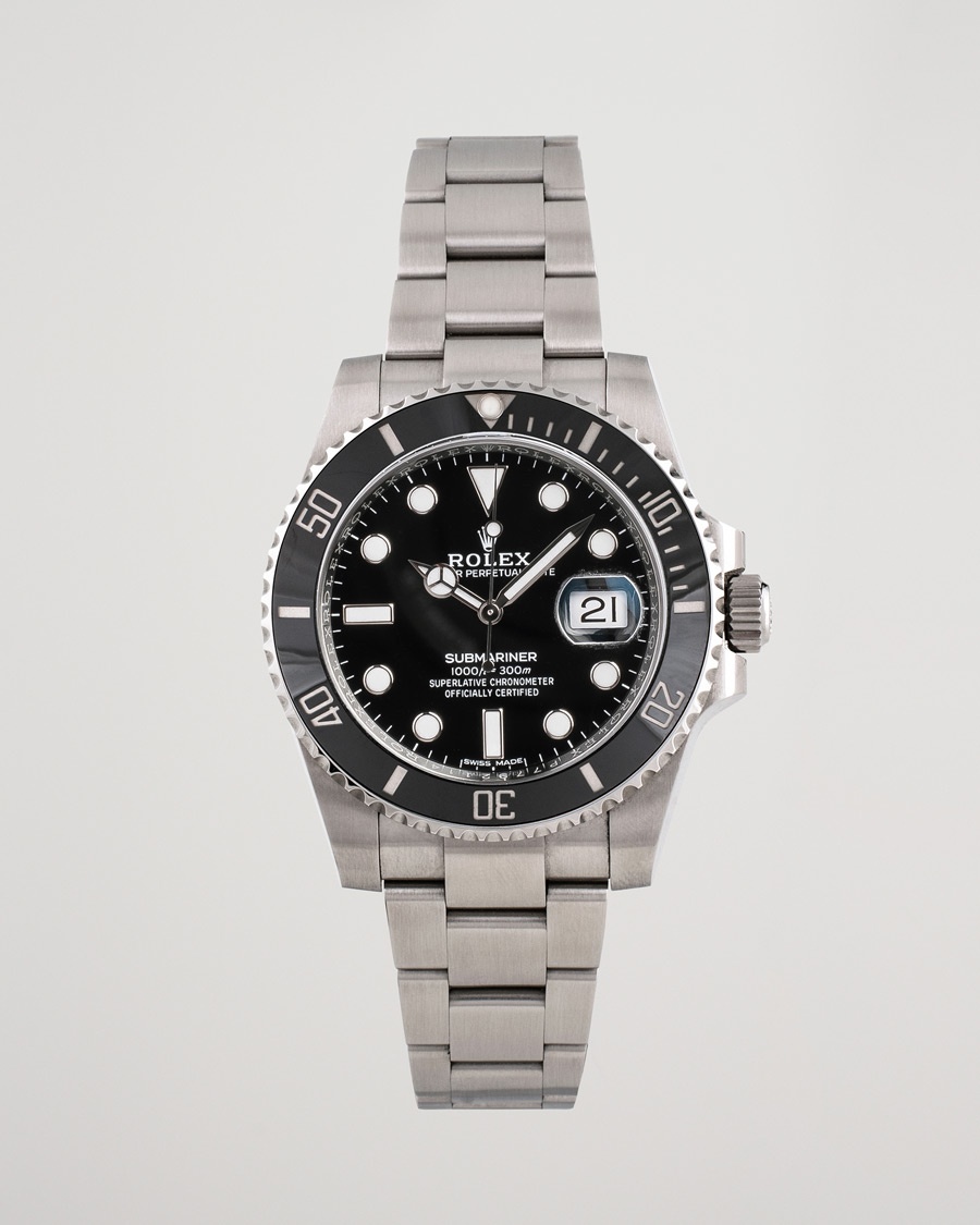 Rolex Pre-Owned Submariner 116610LN Oyster Perpetual Steel Black Steel Black – Svart