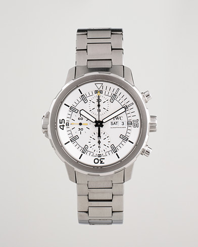 Herr | Pre-Owned & Vintage Watches | IWC Pre-Owned | Aquatimer Chronograph IW376802 Steel White