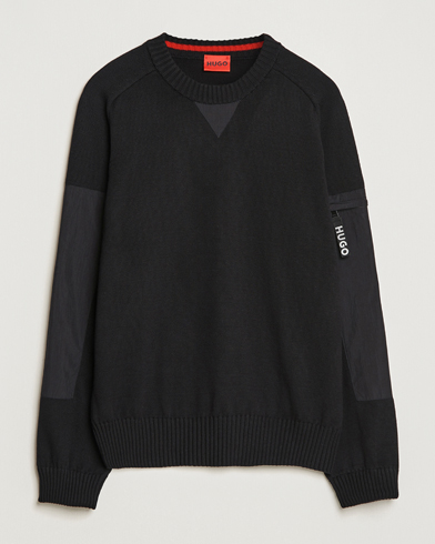 Herr | HUGO | HUGO | Sutil Knitted Sweater Black