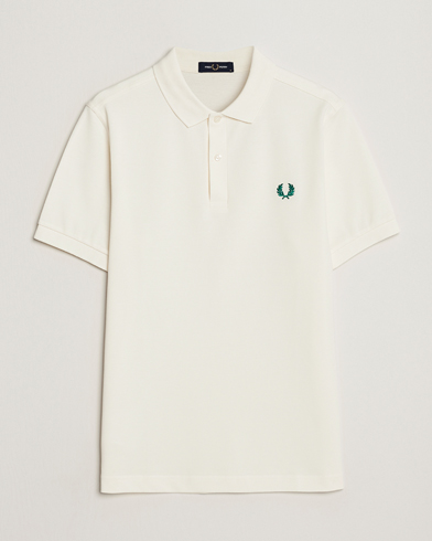 Herr | Fred Perry | Fred Perry | Plain Polo Shirt Light Ecru
