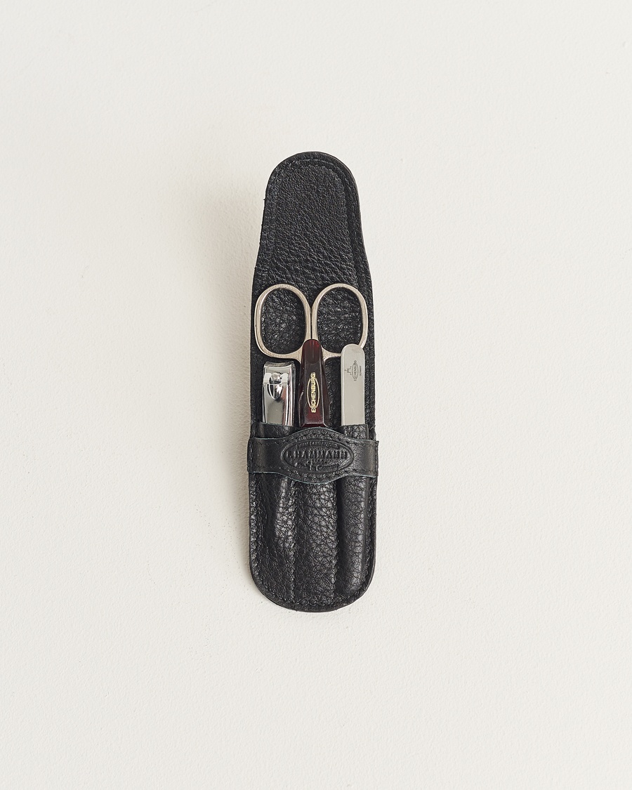 F. Hammann Small Manicure Set Black – Svart