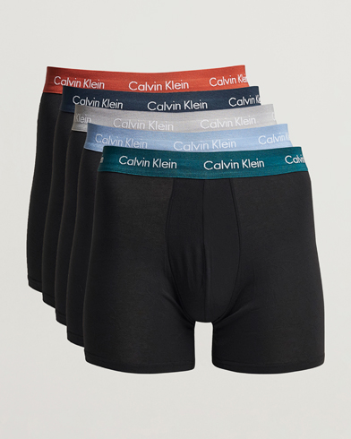 Herr | Underkläder | Calvin Klein | Cotton Stretch 5-Pack Trunk Black