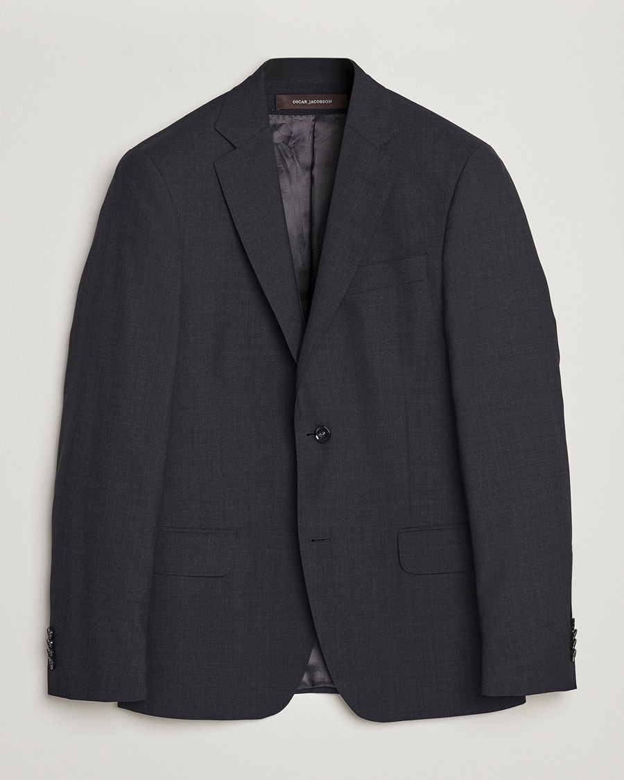 Herr | Oscar Jacobson | Oscar Jacobson | Edmund Wool Blazer Grey
