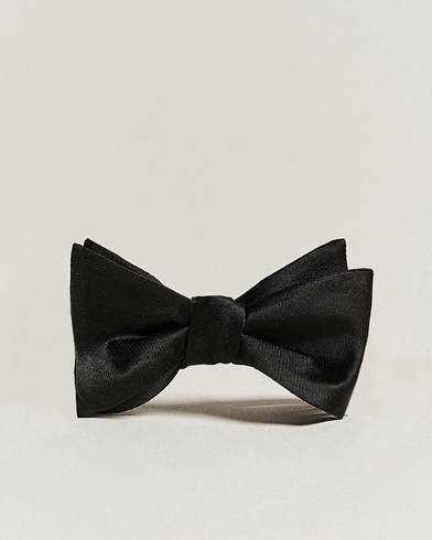 Herr | Black Tie | Oscar Jacobson | Bow Tie, Self Tie Black