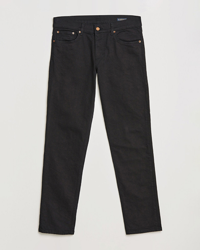 Herr | Svarta jeans | Oscar Jacobson | Albert Cotton Stretch Jeans Black