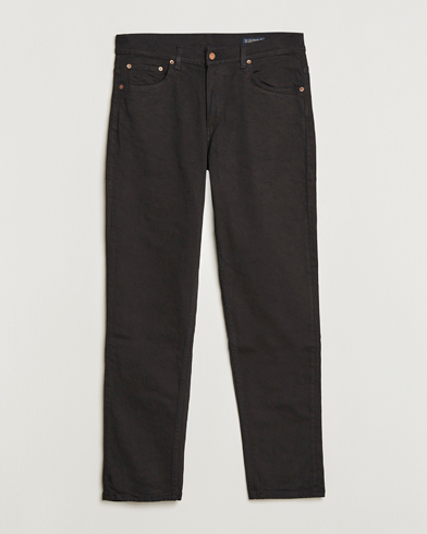 Herr | Svarta jeans | Oscar Jacobson | Karl Cotton Stretch Jeans Black